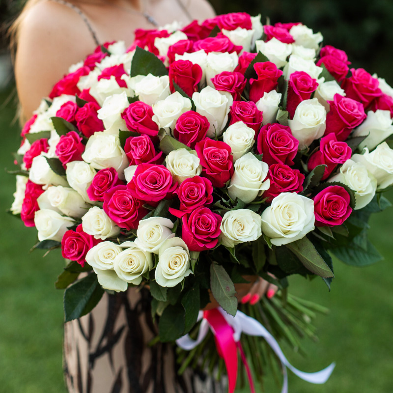 Шикарный букет роз Розовое нежное небо купить в Краснодаре с доставкой